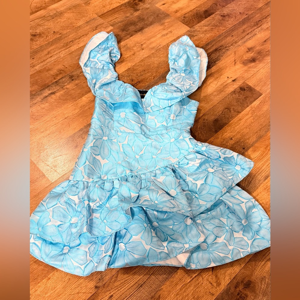 DO+BE Light Blue Floral Dress